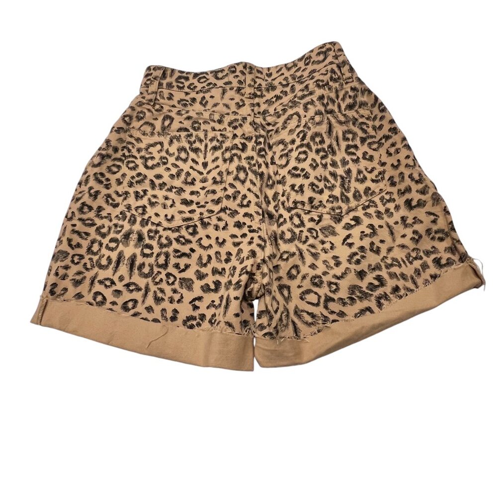 Free People Cheetah High Rise Shorts, NWT, 25 - Picture 8 of 9